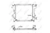 Радиатор, охлаждение двигателя NRF 50569 (фото 5)
