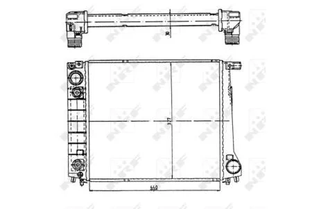 Радіатор NRF 51350