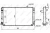 Радиатор, охлаждения дивгателя NRF 51587 (фото 5)