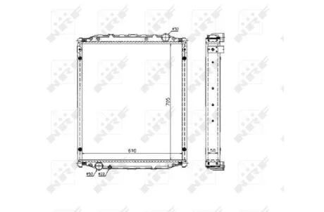 Радіатор NRF 51604