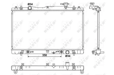 Радіатор NRF 53063