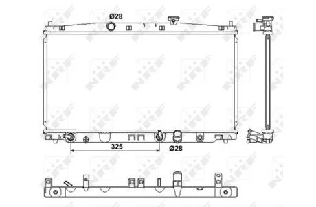 Радіатор NRF 53094