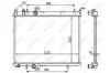 Радиатор, охлаждения дивгателя NRF 53108 (фото 2)