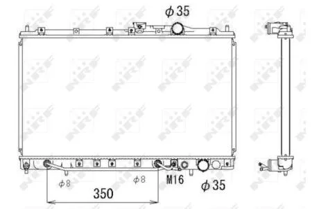 Радіатор NRF 53283