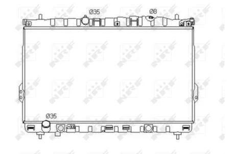 Радіатор NRF 53353