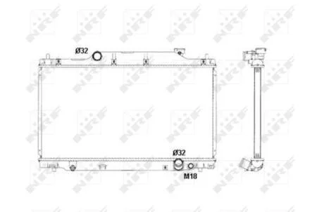 Конденсатор, система кондиціонування повітря NRF 53439