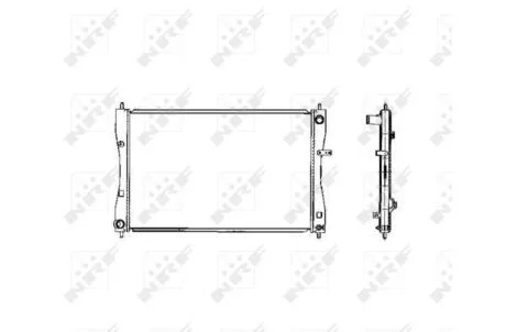 Радіатор NRF 53463