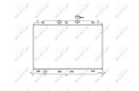 Радіатор NRF 53491