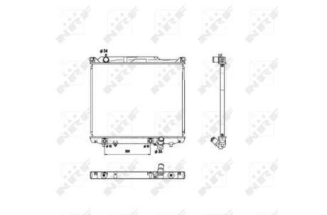 Конденсатор, система кондиціонування повітря NRF 53576