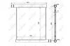 Радіатор охолодження двигуна NRF 53598 (фото 1)