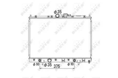 Радіатор NRF 53686