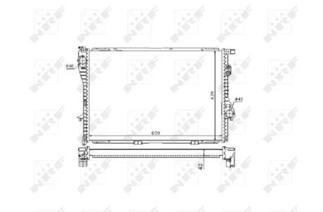 Радіатор NRF 53721