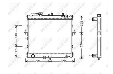 Конденсатор, система кондиціонування повітря NRF 53831