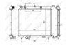 Радіатор системи охолодження NRF 53863 (фото 5)