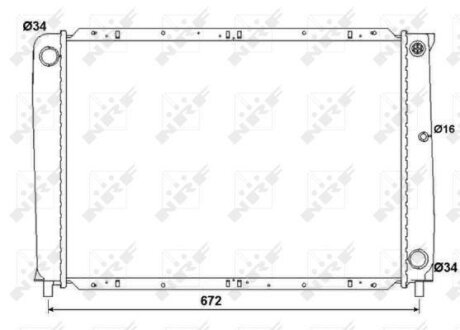 Датчик ABS, передний NRF 53995