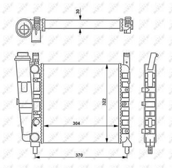 Радіатор NRF 54679
