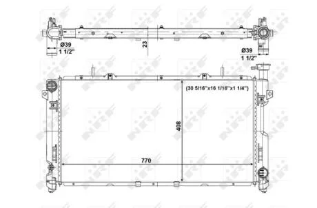 Пружина задняя NRF 56020