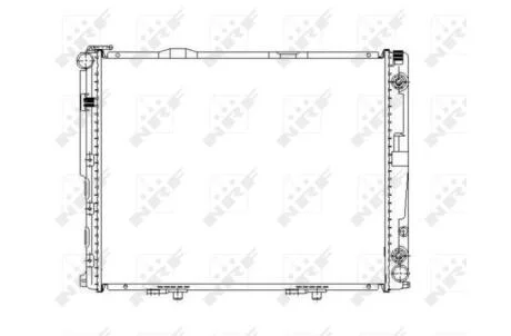 Радіатори та інтеркулера NRF 58156