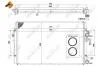 Радиатор, охлаждение двигателя NRF 58334 (фото 2)