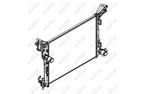 Радіатор NRF 58423