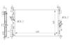 CHгODNICA OPEL CORSAADAM 1,4T1,6T 15- NRF 59272 (фото 1)