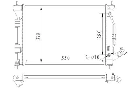 Радіатор NRF 59292