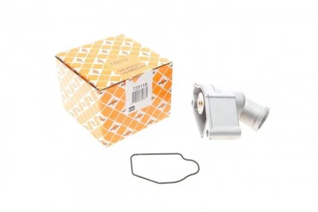 Термостат системи охолодження (87°C, в корпусі) CHEVROLET CAPTIVA, EPICA, EVANDA, LACETTI, NUBIRA, REZZO DAEWOO EVANDA, LACETTI, LEGANZA, NUBIRA, TACUMA / REZZO OPEL ANTARA A 1.8-2.4LPG 04.97- NRF 725115