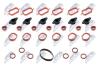 Прокладка впускного коллектора 22mmx6 bmw 3 e46 330d 1998-/3 e90 330d,11612246949 NTY BKSBM012A (фото 1)