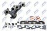 Коллектор выпускной renault megane I 1.4, 1.6 96-, clio ii 1.4, 1.6 98-05, 7700873358 NTY BKWRE000 (фото 4)