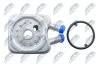 Радіатор масляний Audi 80, 100, VW GolfII, Jetta II, Passat -96, Ibiza -99, A8 94-02, A6 Avant -97, Polo -99 NTY CCLAU001 (фото 5)