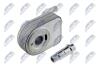Масляний охолоджувач Chrysler Sebring Dodge Avenger, Caliber, Journey Fiat Freemont Jeep Compass, Patriot Lancia Flavia 1.8-2.4Lpg 06.06- NTY CCLCH004 (фото 2)