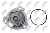 Водяной насос, охлаждение двигателя на OPEL,SAAB NTY CPW-CH-029 (фото 5)