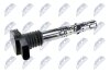 Катушка зажигания (12V / 4 контакта) VAG A3 Leon Octavia Passat 1.8-2.7 95-10 NTY ECZAU004 (фото 1)