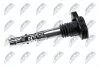 Катушка зажигания (12V / 4 контакта) VAG A3 Leon Octavia Passat 1.8-2.7 95-10 NTY ECZAU004 (фото 2)