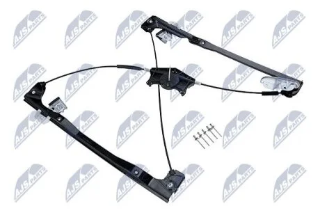 Склопідйомник VW Caddy 04-> передній лівий L (без мотора) NTY EPSVW070