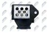 Резистор вентилятора радіатора Citroen Berlingo Multispace, Berlingo/Minivan Peugeot 307, Partner Tepee, Partner/Minivan 1.6/1.6D 03.03- NTY ERDCT007 (фото 4)