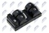 Кнопка стеклопод. Audi A3/A6/Q7 (04-13) сторона водителя, хром NTY EWSAU014 (фото 1)