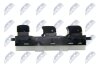 Кнопка стеклоподъемника nissan navara d40 2005 pathfinder r51 2005, 25401-4X01D NTY EWSNS000 (фото 3)