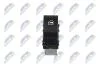 Переключатель стеклоподъемника skoda fabia ii 2006- roomster 2006- superb ii 2008-, 5j0959855 NTY EWSSK003 (фото 3)