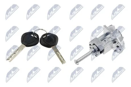 Комплект цилиндров замка передний bmw 3 e46 1998-/,51217019975 NTY EZCBM004