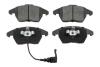 ALPHA BRAKES КОЛОДКИ ТОРМОЗНЫЕ ПЕРЕДНИЕ NTY HKP-AU-024 (фото 1)