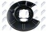 OSЭONA TARCZY HAMULCOWEJ BMW 5 03-10, 6 04- /TYЭ, LEWA/ NTY HTOBM010 (фото 1)