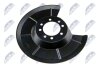 OSЭONA TARCZY HAMULCOWEJ FORD FOCUS II 04-, C-MAX 07-, MAZDA 3 03-, 5 05- /TYЭ, L/P/ NTY HTOFR003 (фото 1)