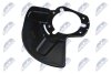Opel astra h защита диска передняя правая опель астра h на OPEL NTY HTOPL002 (фото 1)