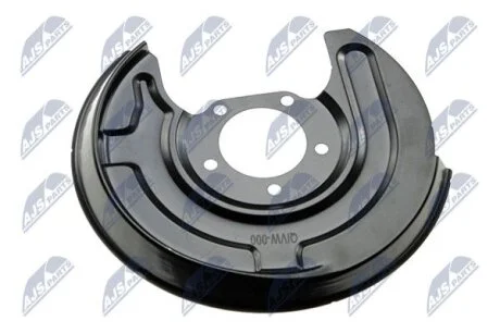 ЗАХИСТ ДИСКУ | VW PASSAT 96-05, AUDI A6 94-05, SKODA SUPERB 01- /ЗАД, ЛІВ/ NTY HTO-VW-000