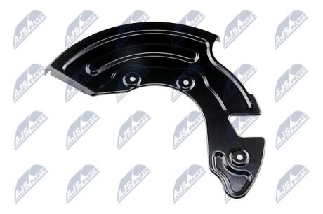OSЭONA TARCZY HAMULCOWEJ VW PASSAT 96-05, AUDI A4 -01, A6 94-05 321MM (PRZрD, LEWA) NTY HTOVW046