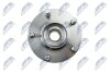 Ступица переднего колеса без подшипника nissan primera p12 0107 almera tino 98,40202bu000 NTY KLPNS037P (фото 4)