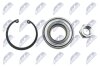 ZESTAW ЭO╜YSK KOЭA PRZрD PEUGEOT 206 1.1I-1.9D 98.09-, CITROEN C3 03- NTY KLPPE004 (фото 3)