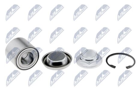 Комплект подшипника ступицы колеса на Citroen,Ds,Peugeot NTY KLTCT047