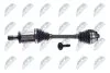 Приводной вал bmw xdrive 5 f10/ f11 09-,31607593043 NTY NPWBM029 (фото 1)